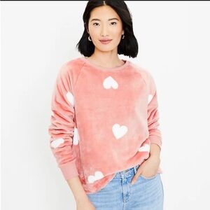 Pink Heart Sweatshirt